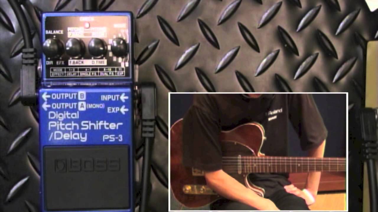 【試奏動画】BOSS PS-3 Digital Pitch Shifter / Delay 【BOSS COMPACT PEDAL 100th  ANNIVERSARY!!】