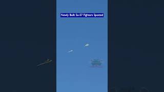 Newly Manufactured Su-57 Fighter Jets Spotted Flying in Eastern Russia