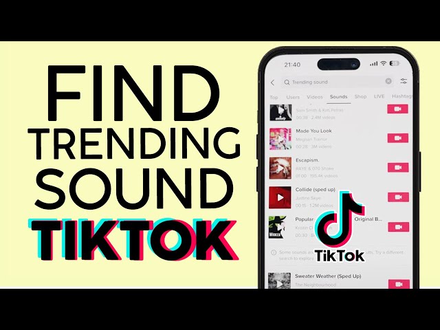 How To Find Trending Sounds on TikTok (2024) - Shopify USA