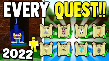 EVERY QUEST in 5 MINUTES!! | Build a Boat for Treasure ROBLOX