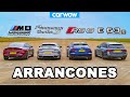 BMW M8 GC vs Audi RS6 vs AMG E63 S vs Porsche Panamera - ARRANCONES