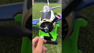 spinning the prop on a t28 #rcplane #t28 #warbird