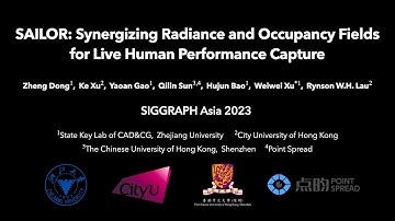 [SIGGRAPH ASIA 2023] Synergizing Radiance and Occupancy Fields for Live Human Performance Capture