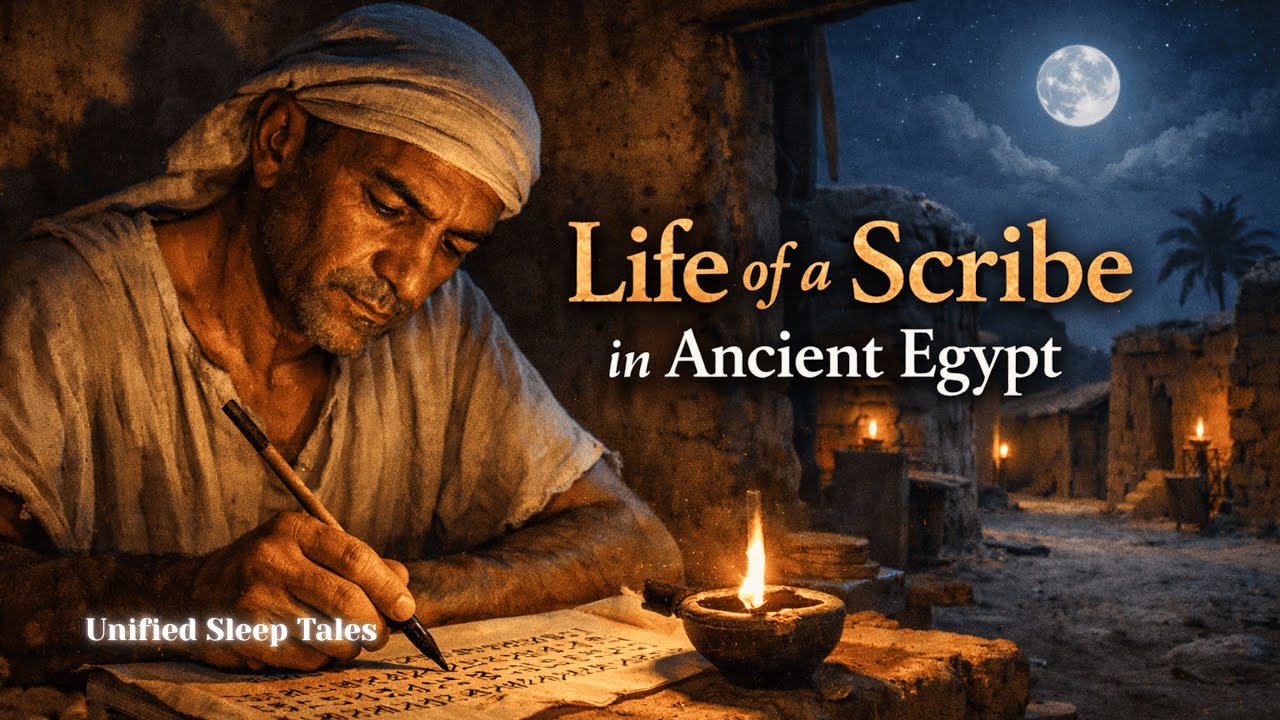 Ancient Egypt Sleep Story: The Life of a Scribe (Fall Asleep Fast ...
