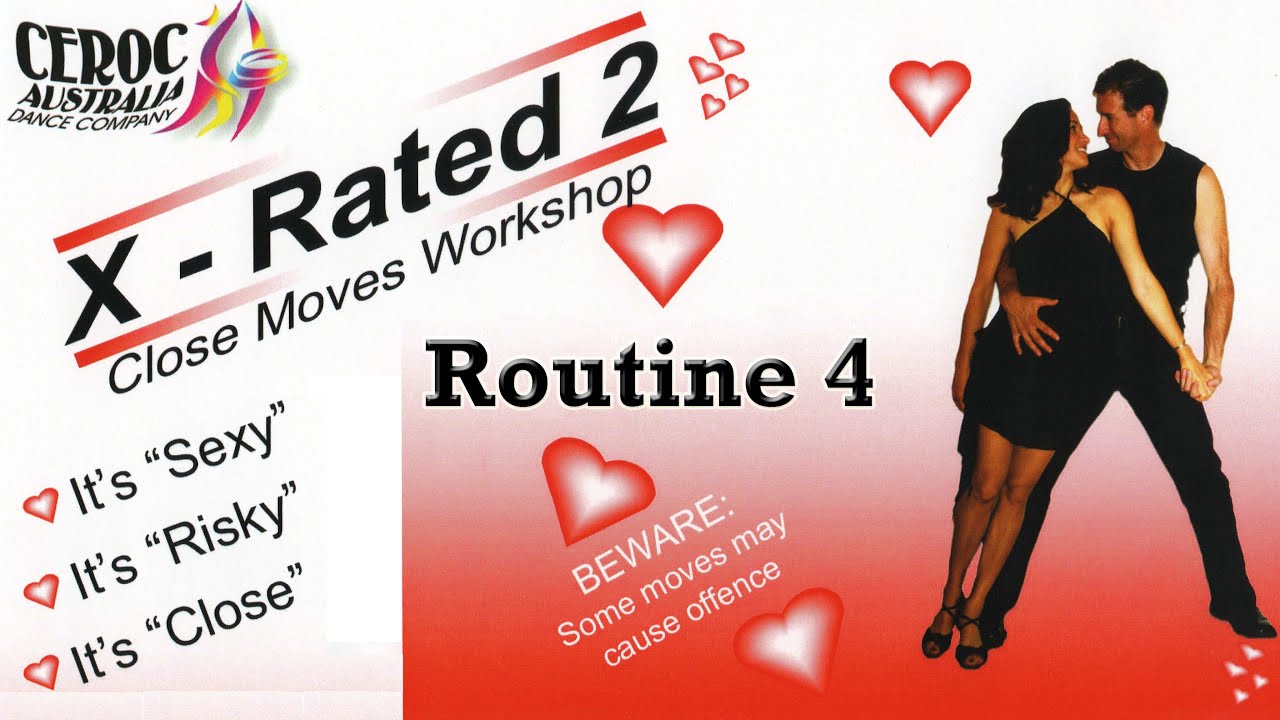 Ceroc Australia X-Rated Workshop Routine 4 Only do moves with mutual consent!  Modern Jive LeRoc