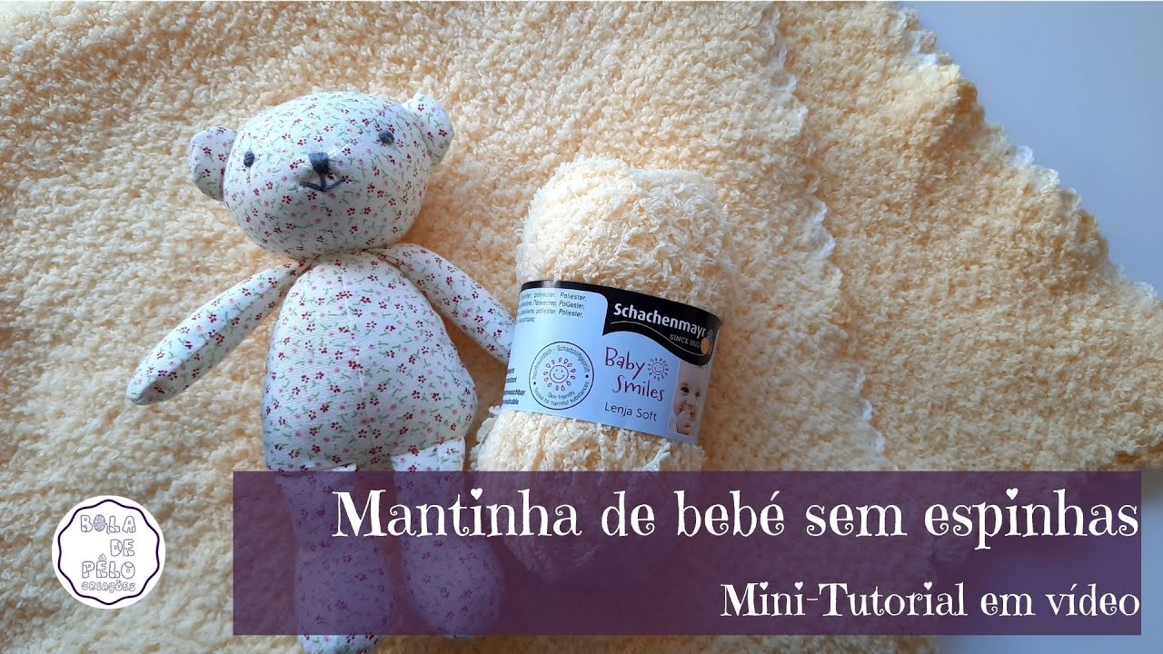Mantinha Bebé sem espinhas