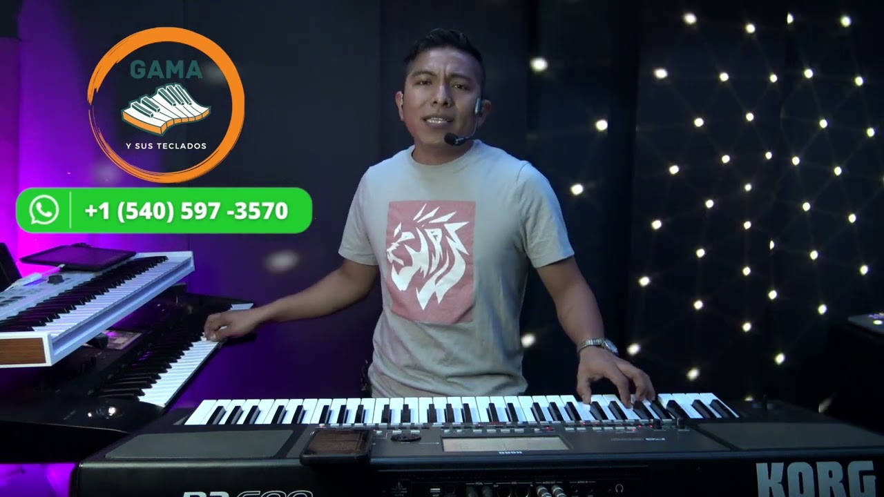 Lagrimas de escarcha y Oye Traicionera | Gama y sus teclados