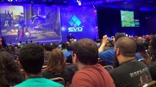 Reacción de jugadores al ver a Raiden en MK X!! (EVO 2014)