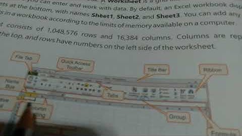 Class 5 Computer ch-7 Microsoft Excel