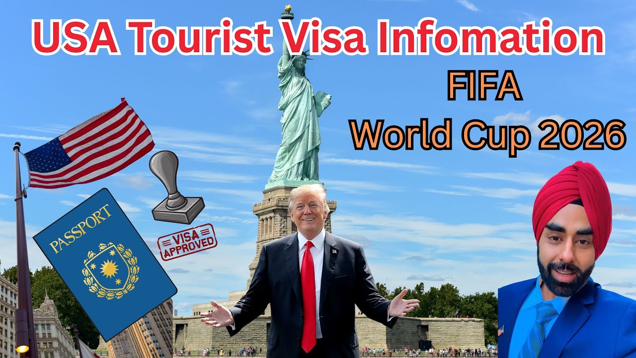 🇺🇸⚽ USA Tourist Visa for FIFA World Cup 2026 | Complete Guide for Fans