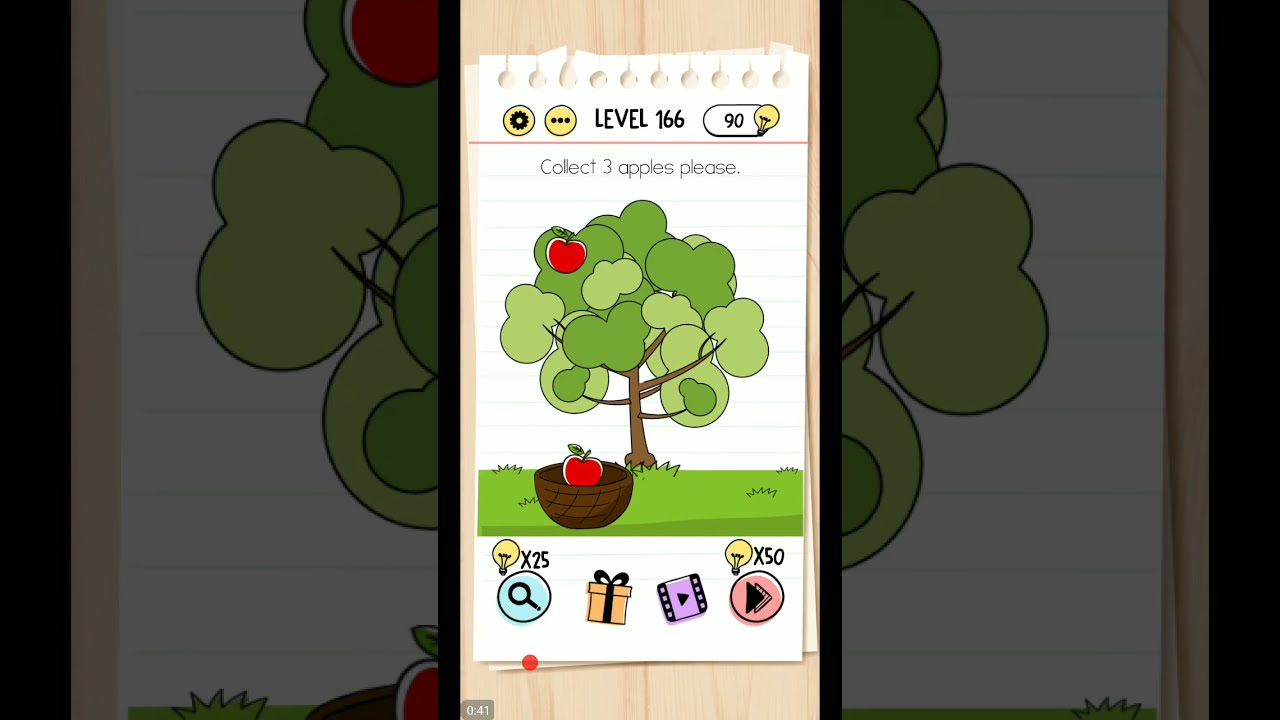 BRAIN TEST TRICKY PUZZLE LEVEL 166 SOLVED