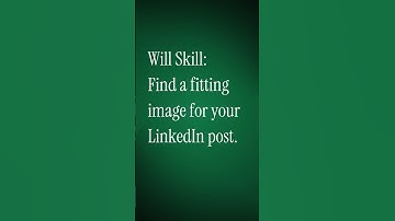 Will finds the perfect photo for your LinkedIn posts