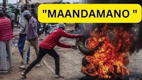 MAANDAMANO LIVE 🔴 GEN-Z Show up in Massive Numbers to Protest over Abductions