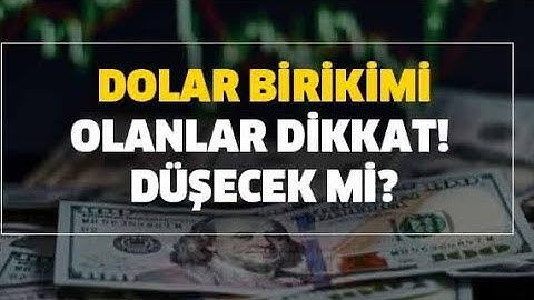 DOLARI OLANLAR DİKKAT!!!