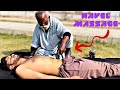 ASMR HEAVY OIL FULL BODY MASSAGE FOR DEEP SLEEP | BELLY MASSAGE AND NAVEL CLEANING | HEAD MASSAGE