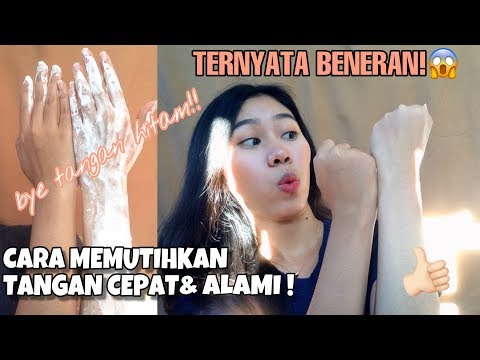 Cara Memutihkan Kaki Tangan