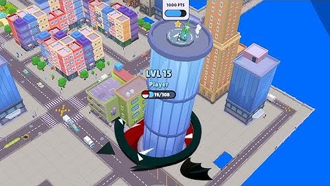 Hole.io - Big Hole City #14 Gameplay Walkthrough Android iOS