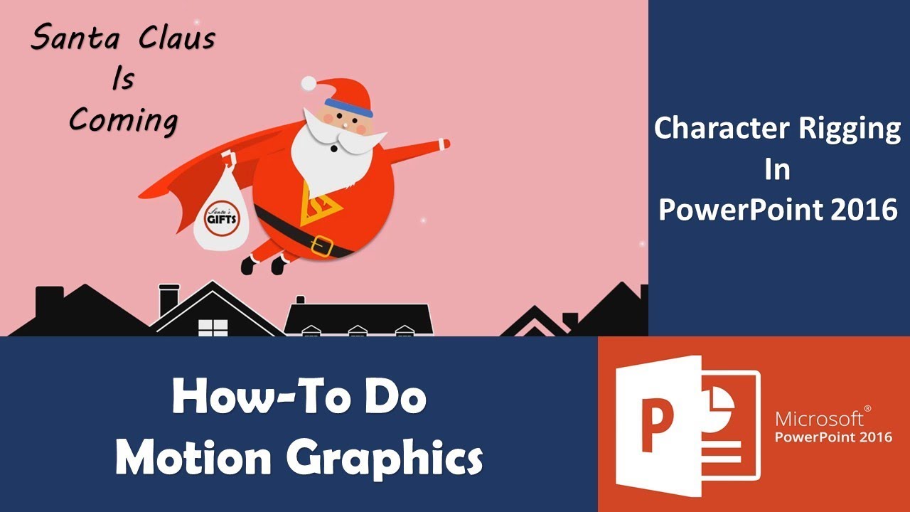 Santa Claus Animation In Powerpoint 2016 Tutorial Character Animation Youtube Santa Claus Animation In Powerpoint 2016 Tutorial Character Animation Youtube