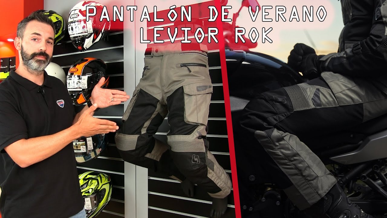 Pantalón de moto verano para mujer Levior Rok Woman