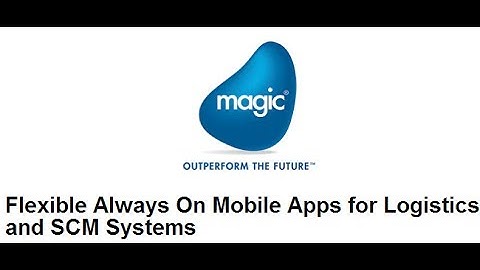 On Mobile Apps for Logistics and SCM Systems - Webinar Recording