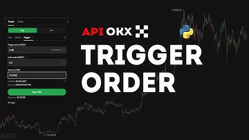OKX API Trigger Order. Как работает триггерный ордер и как поставить через Python SDK API OKX
