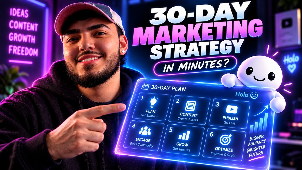 I Let AI Plan My Marketing For 30 Days Here's What Happened