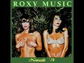 ROXY MUSIC  – Newcastle City Hall – 28 October 1974