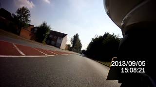 Testing the AEE SD20 Action Camera Suzuki Hayabusa