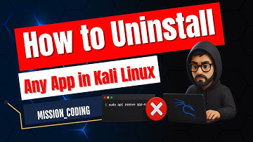 How to Uninstall Any Application in Kali Linux (2025 Guide)