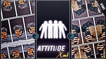 New Attitude Xml File 📈☠️ | New Trending xml file 🎟️🔥 |