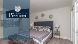 The Chateau- Two Bedroom, Two Bathroom - The Village of Pennbrook Apartments