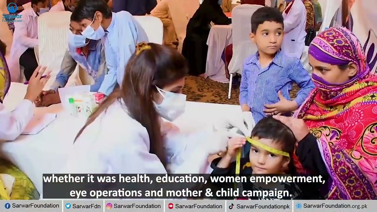 Celebrating 23 years of humanitarian work by Sarwar Foundation | Perveen Sarwar