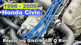 DIY 1996 1997 1998 1999 2000 Honda Civic Replacing Distributor O-Ring