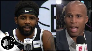 Kyrie Irving protecting Kevin Durant is 'Real Talk' according to Richard Jefferson | The Jump