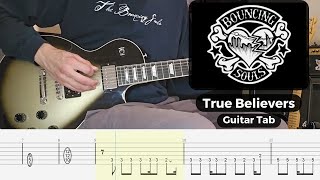 BOUNCING SOULS - True Believers - Guitar Cover with Guitar Tabs