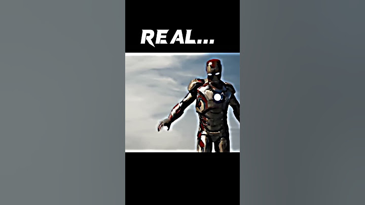 Fake Vs Real (Ironman)❤ ft.Dream On
