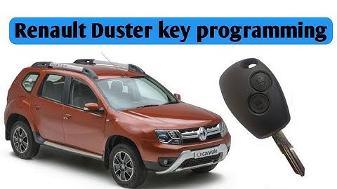 Renault duster key programming