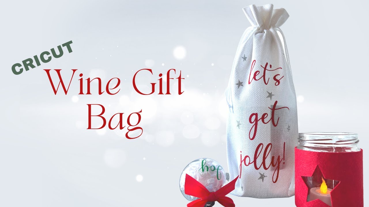 Blank Bags and Totes for Crafting / HTV Blanks, wine bag