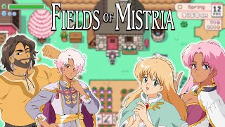 Let's Try Fields Of Mistria! Late-90's Inspired Farm Rpg