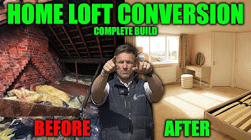 From Loft to Bedroom - The Complete Home Loft Conversion🏡