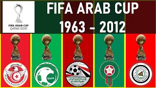 FIFA ARAB CUP • ALL WINNERS || 1963 - 2012 ||