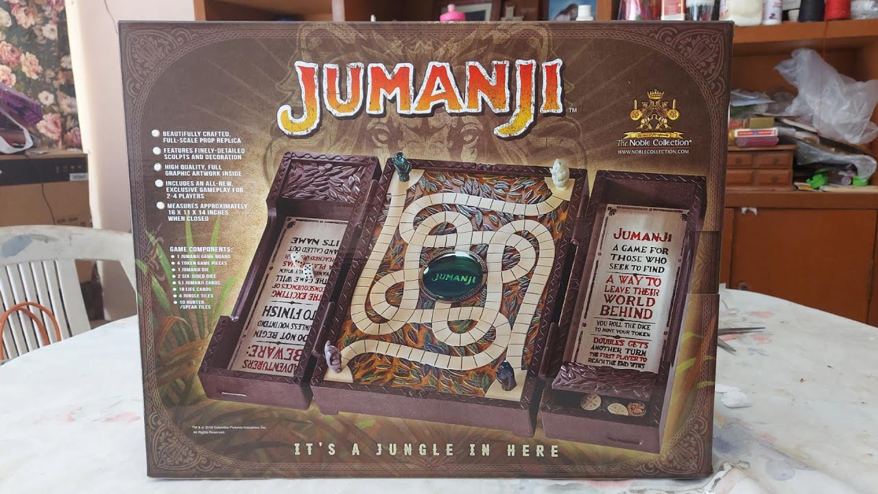 Jumanji The Noble Collection Replica Unboxing YouTube