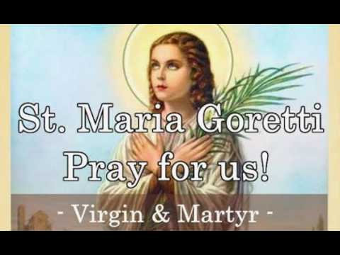 Pray Mary's Rosary on the Feast Day of St. Maria Goretti