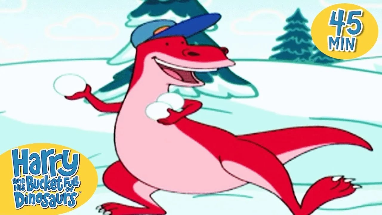 🎄🎅Christmas Cheer in Dino World | Harry and His Bucket Full of Dinosaurs | Scholastic Kids