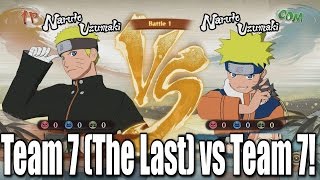 Team 7 (The Last) vs Team 7 - Naruto Shippuden Ultimate Ninja Storm 4