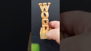 Compound cut using a scroll saw