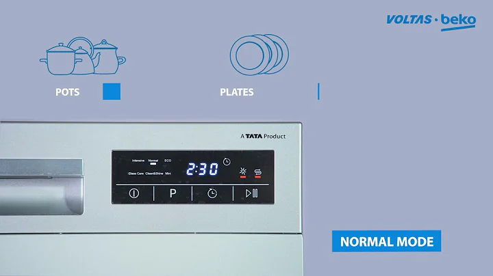 Voltas Beko Table Top Dishwasher: Demo