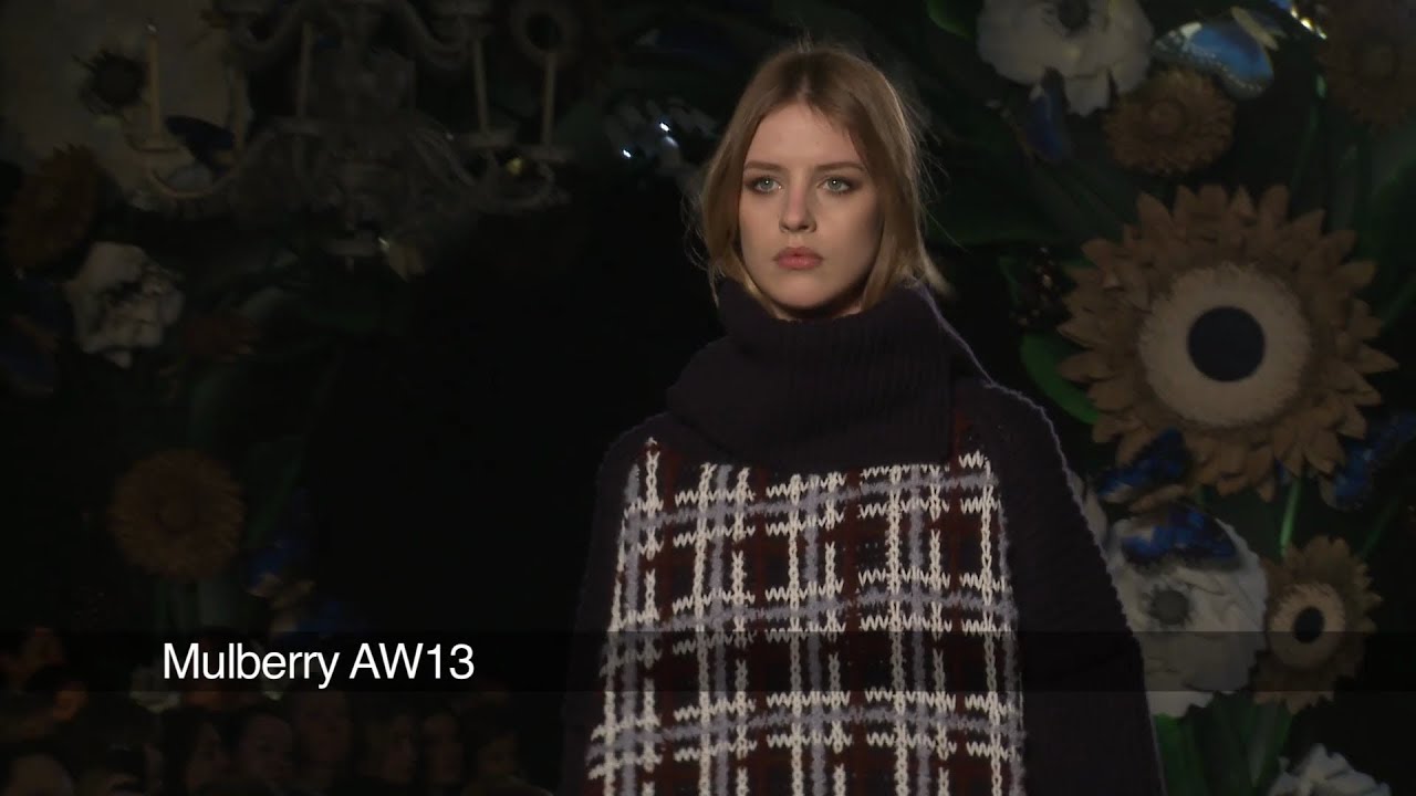 Mulberry London Fashion Week show: Mulberry AW 2013 Collection 