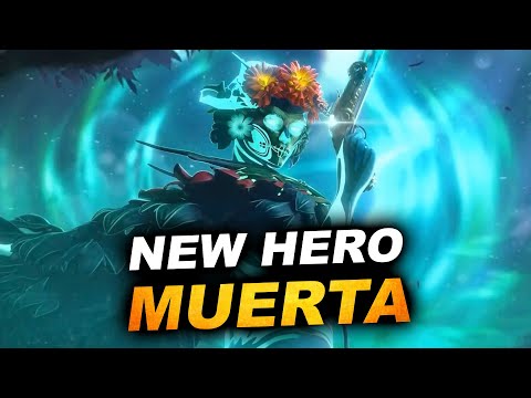 Видео: NEW DOTA HERO Muerta - The International 2022