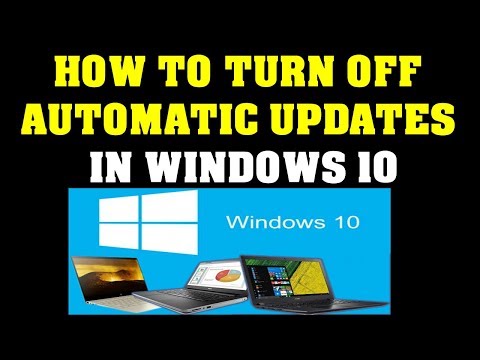 How to turn off automatic updates in Windows 10 hqdefault